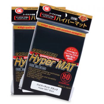 KMC Hyper Mat Black (80ct)
