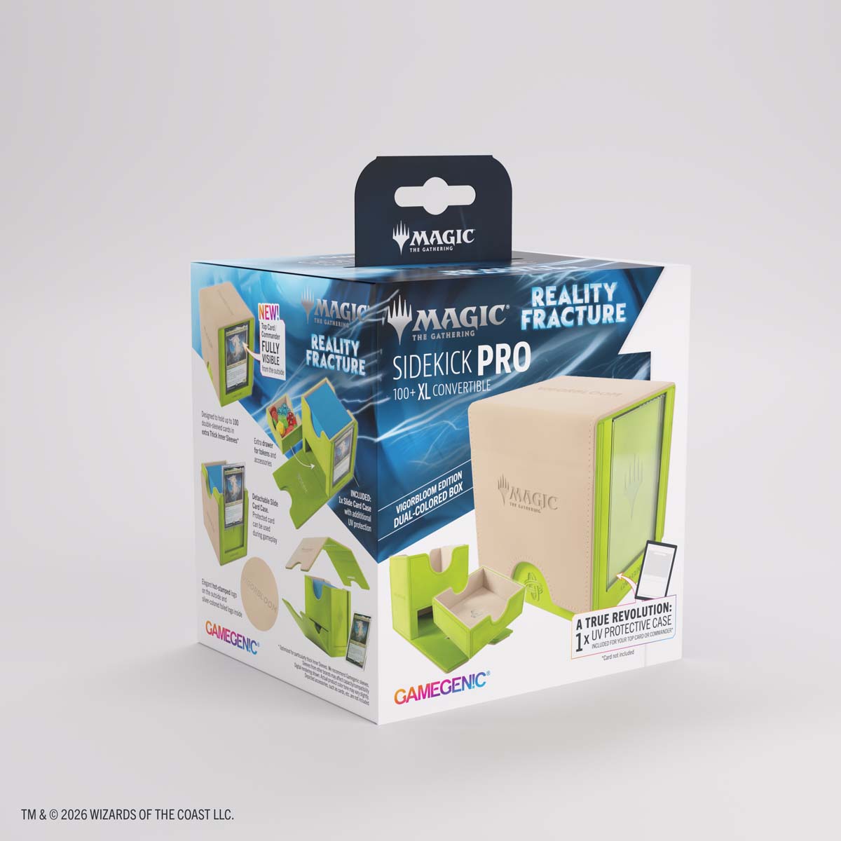 Magic: The Gathering SIDEKICK PRO 100+ XL CONVERTIBLE- VIGORBLOOM