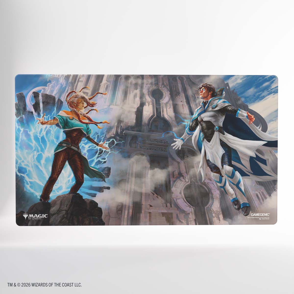Magic: The Gathering SHINY PLAYMAT- Tam Belerem, Conflicted/Jace, Building Reality