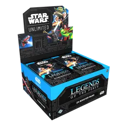 Legends of the Force: Booster Box Display