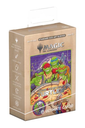 Ultimate Guard Art Sleeves Magic: The Gathering | Teenage Mutant Ninja Turtles - Pizza Box