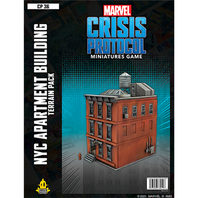 Marvel Crisis Protocol: Nyc Apartment Building Terrain Pack