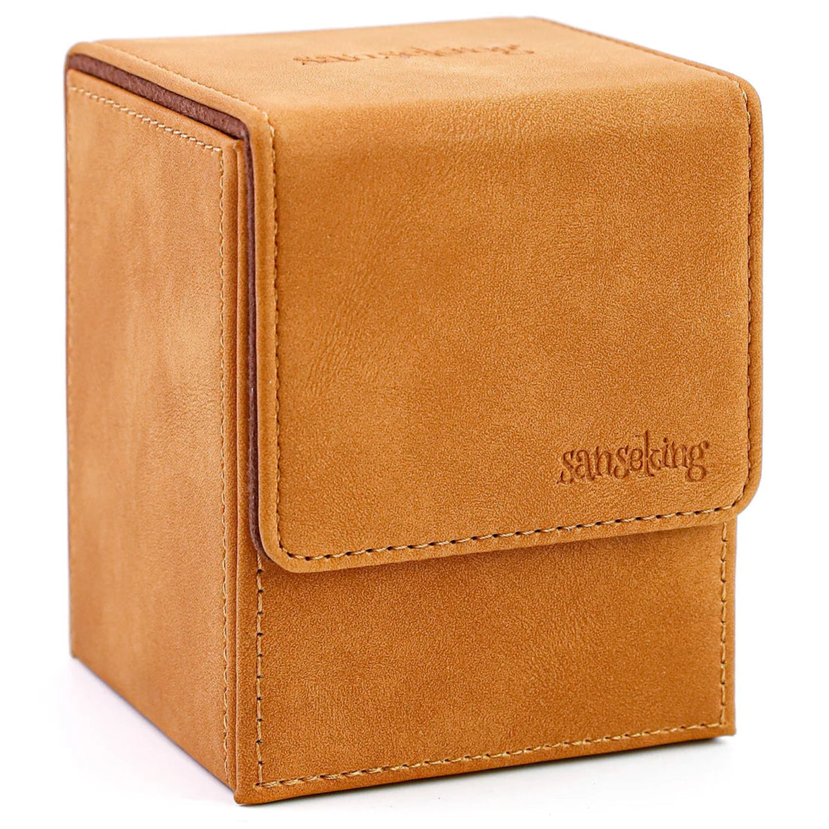 100+ Vertical PU Deck Box-Brown