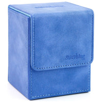 100+ Vertical PU Deck Box-Light Blue
