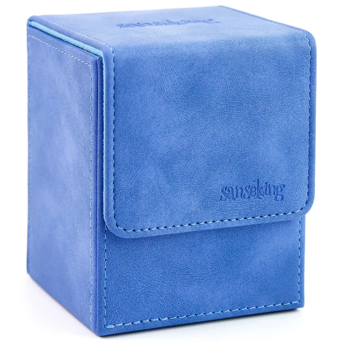100+ Vertical PU Deck Box-Light Blue