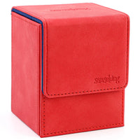 100+ Vertical PU Deck Box-Red