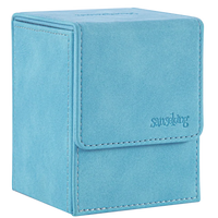 100+ Verical PU Deck Box-Sky Blue
