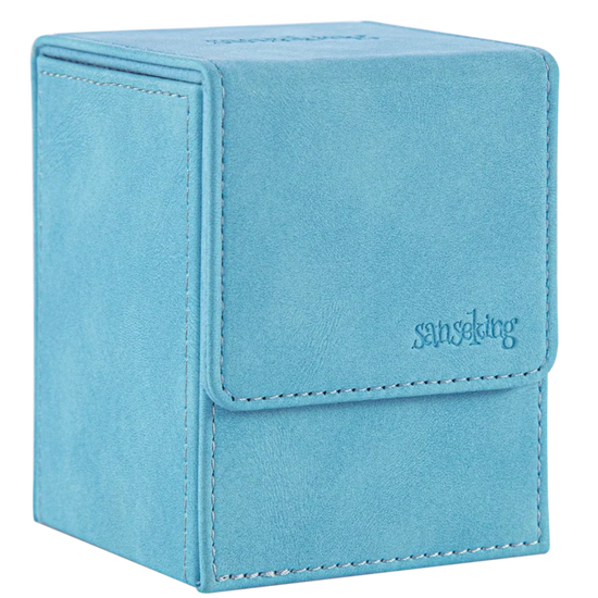 100+ Verical PU Deck Box-Sky Blue