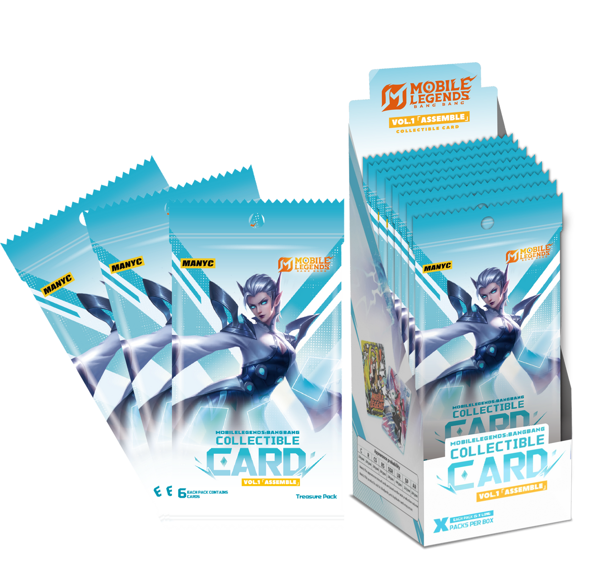Mobile Legends Bang Bang Collectible Cards- Treasure Box – Ludus ...
