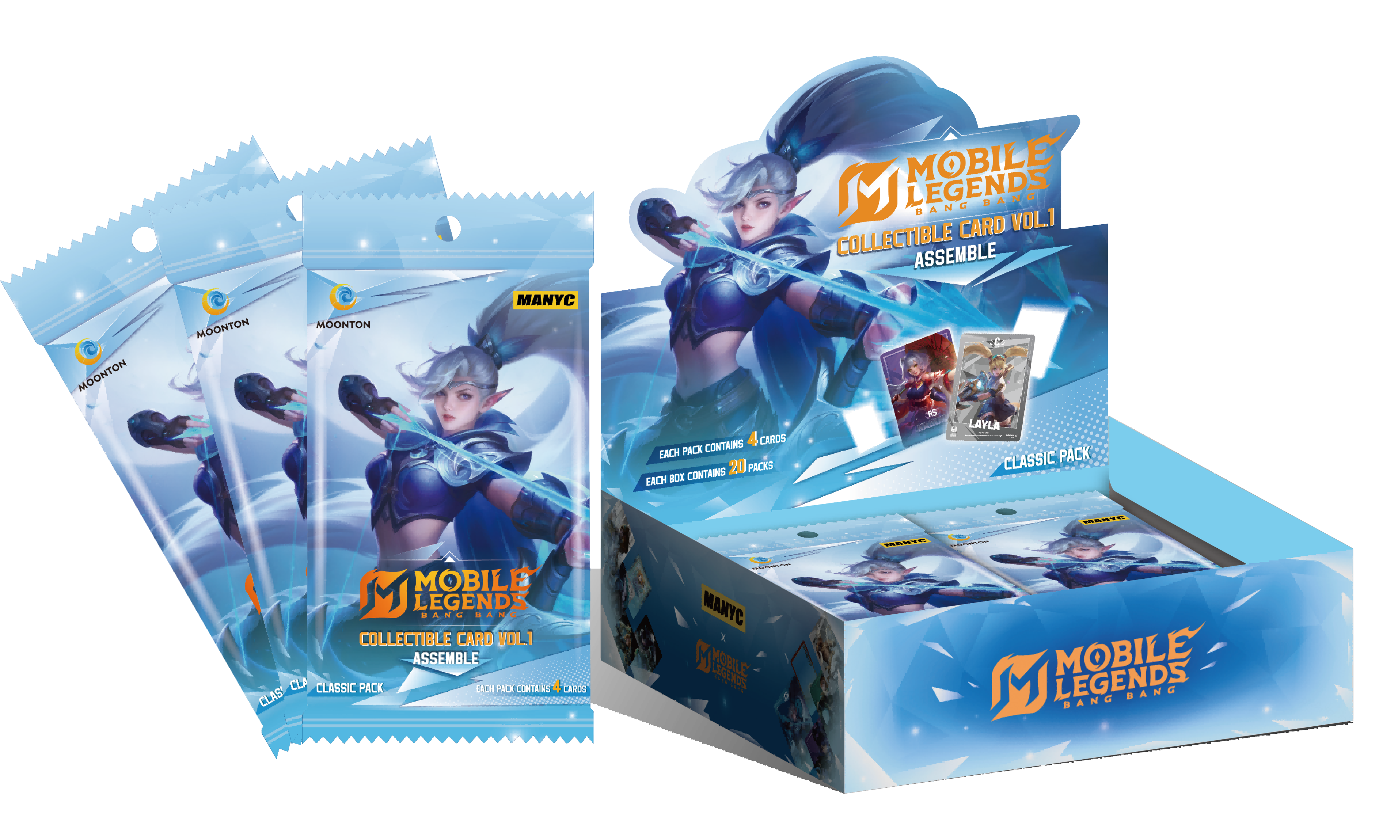 Mobile Legends Bang Bang Collectible Cards- Classic Box