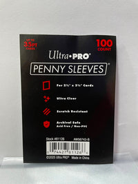 2-1-2" X 3-1-2" Soft Card Sleeves