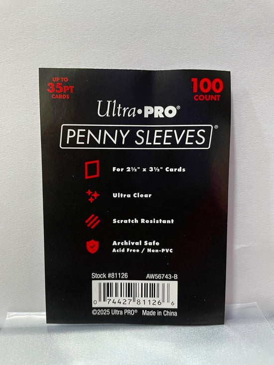 2-1-2" X 3-1-2" Soft Card Sleeves
