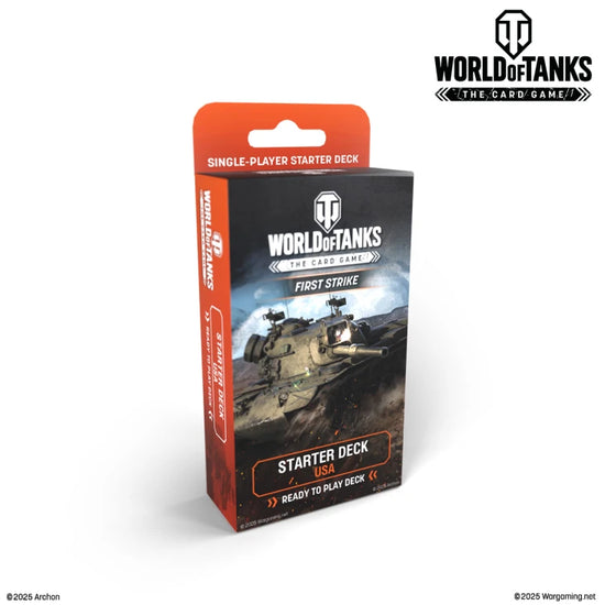 World of Tanks: The Card Game | STARTER DECK USA: FIRST STRIKE