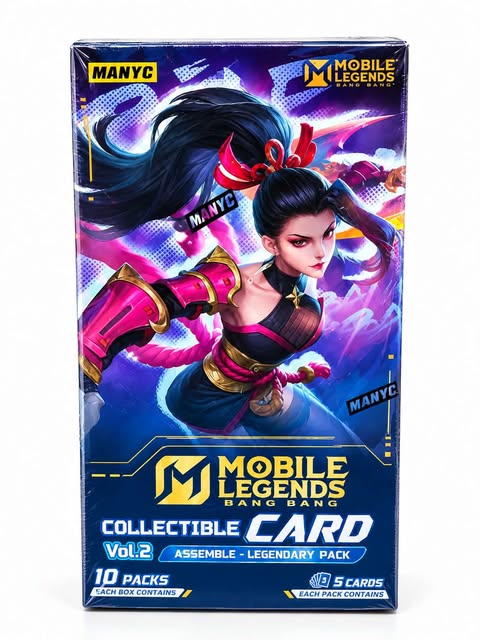 Mobile Legends Bang Bang Collectible Cards - Vol. 2 (Assemble) - Legendary Pack