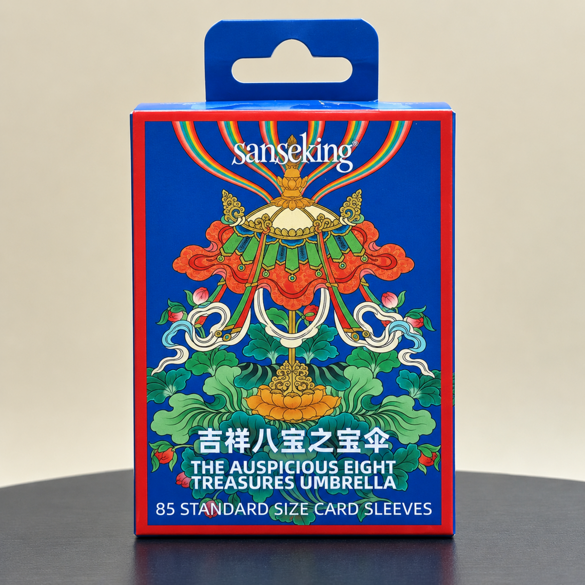 Art Sleeve-The Auspicious Eight Treasures Umbrella