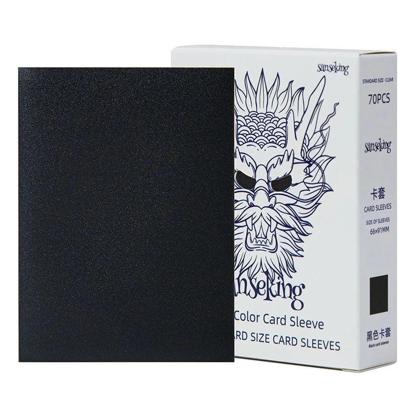 White Dragon Series- Tournament Sleeves-Black