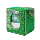 Brocade Deck Box-Green Lotus Blossom