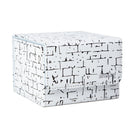 Pyramid Deck Box-Moonlit White