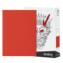 White Dragon Series- Tournament Sleeves-Pomegranate Red