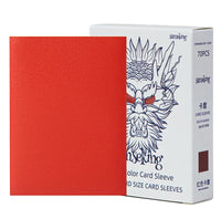 White Dragon Series- Tournament Sleeves-Red