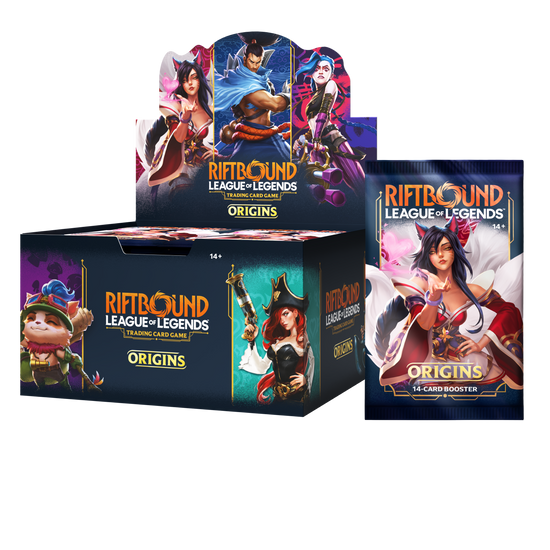 Riftbound Origins: English Booster Display
