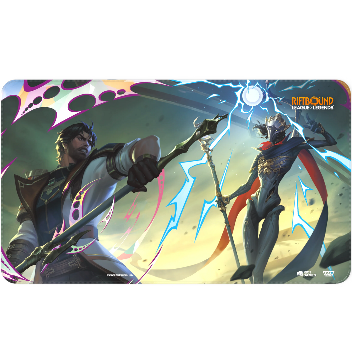 Riftbound Vendetta Playmat- Jayce vs Viktor