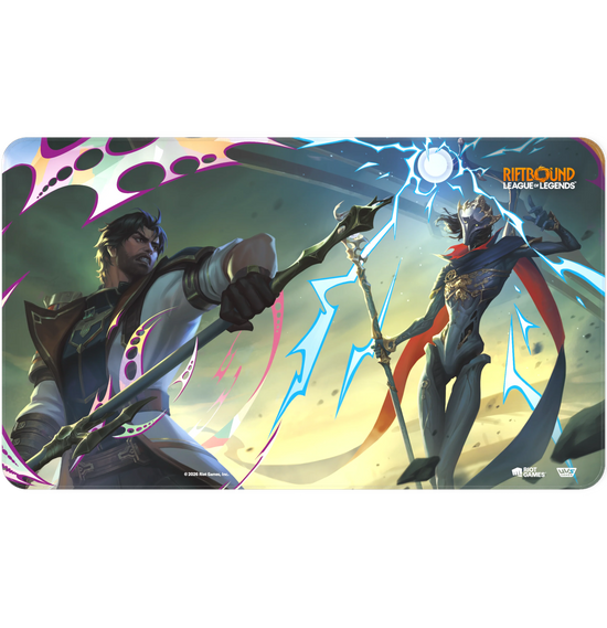 Riftbound Vendetta Playmat- Jayce vs Viktor