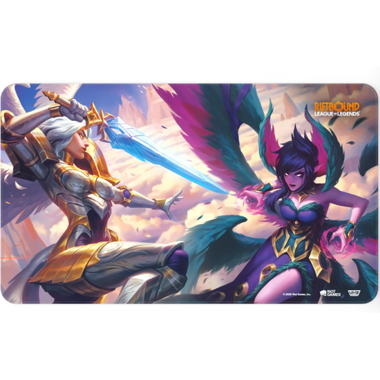 Riftbound Vendetta Playmat- Kayle vs Morgana