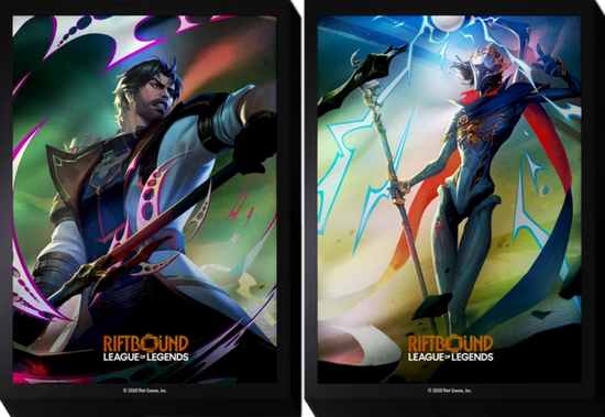 Riftbound Vendetta Sleeves-Jayce vs Viktor