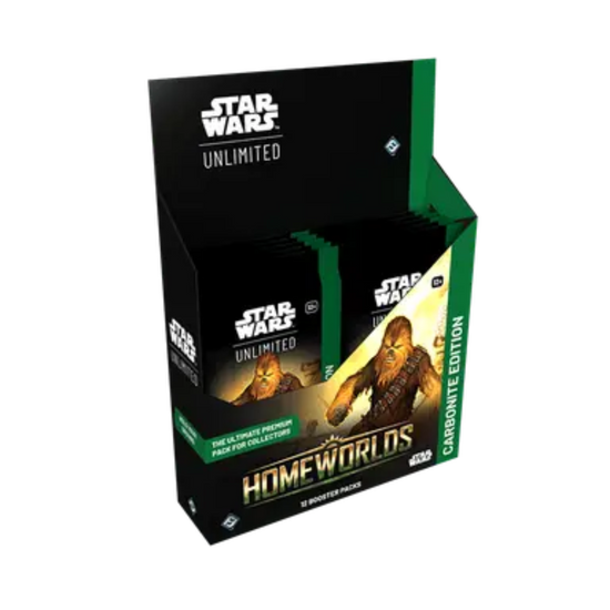 Homeworlds: Carbonite Booster Box Display