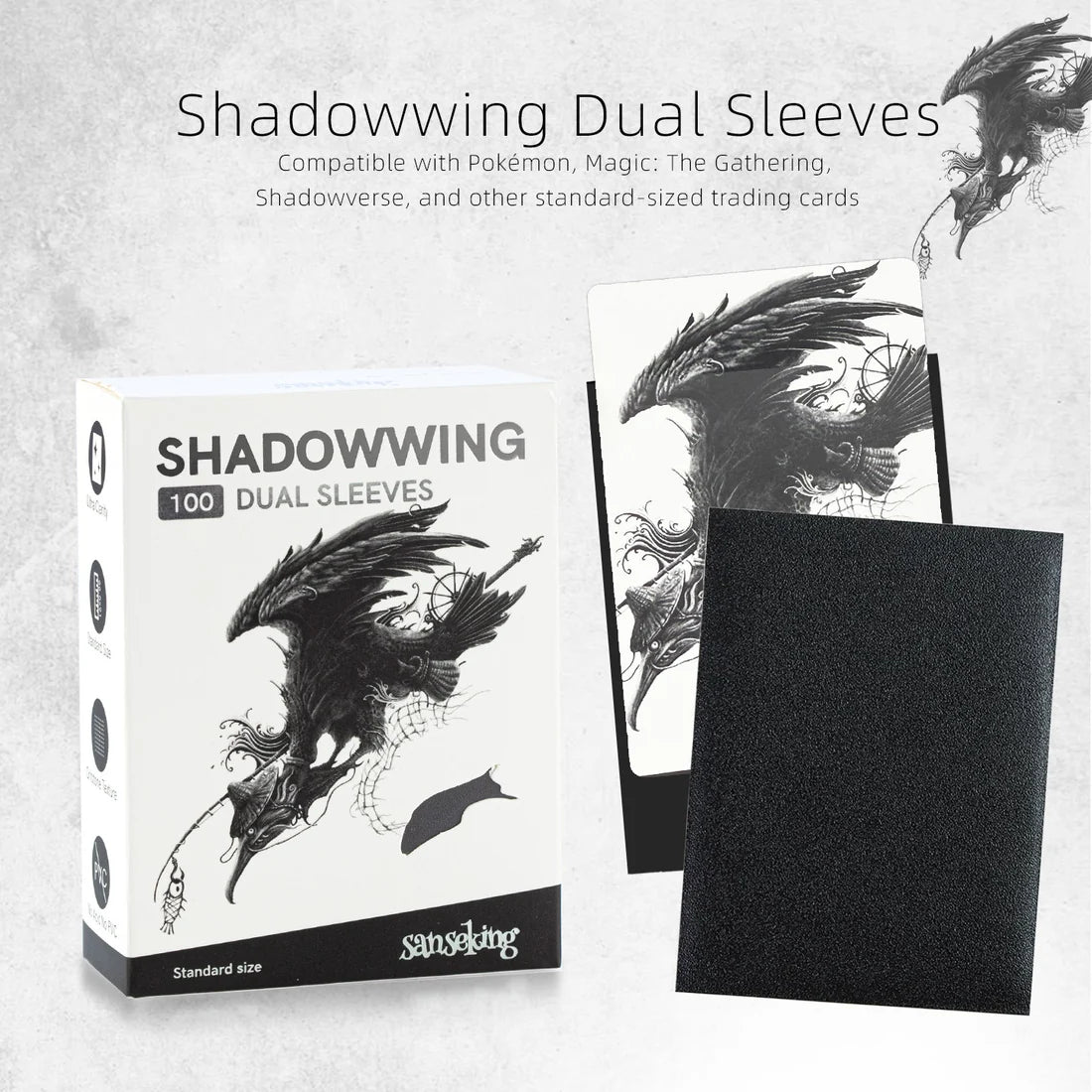 The Diamond Series- Tournament Sleeves-Black