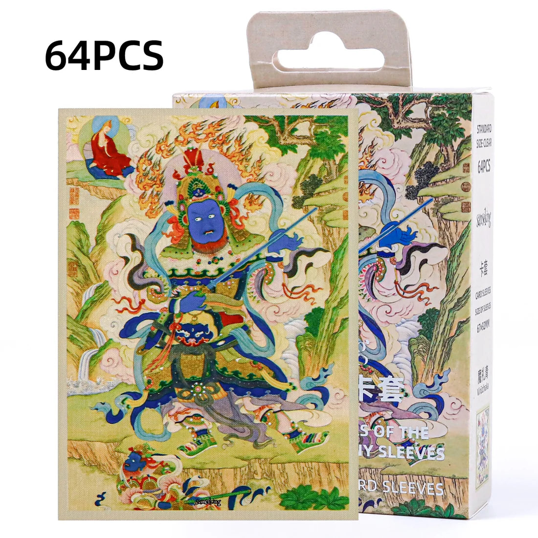 The Four Generals Of The Demon Family Card Sleeves 64pcs- Vaishravana