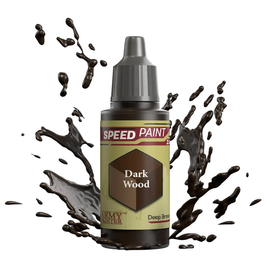 Speed Paint- Dark Wood
