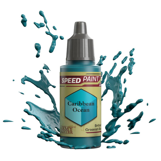 Speed Paint- Caribbean Ocean