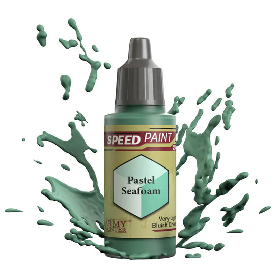 Speed Paint-Pastel Seafoam