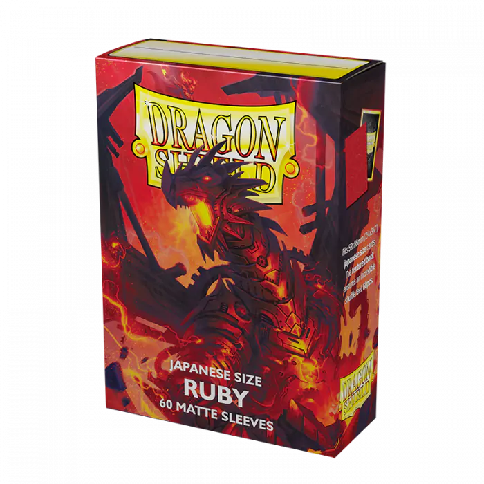 Dragon Shield Matte Japanese Size(60 ct in box)