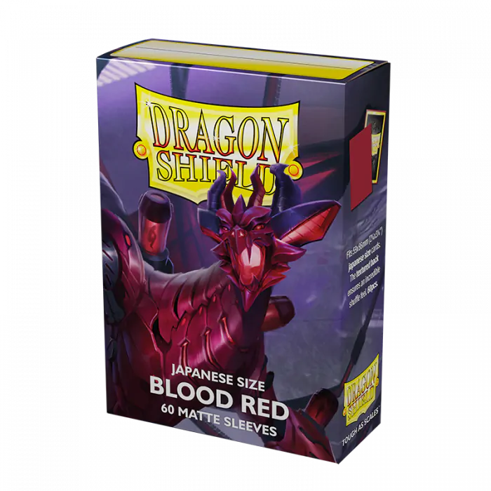 Dragon Shield Matte Japanese Size(60 ct in box)