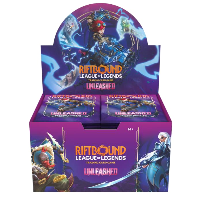 Riftbound Unleashed: English Booster Display – Ludus Distributors