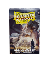 Dragon Shield- Outer Sleeves Clear Matte