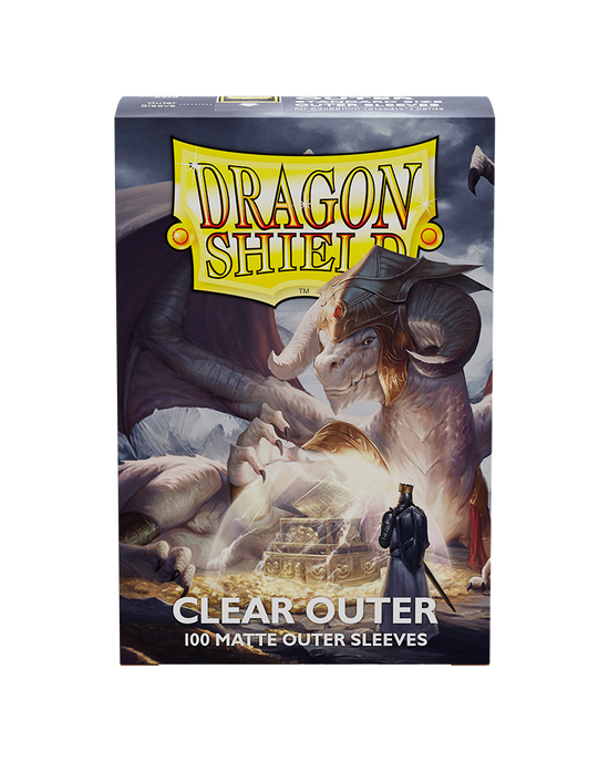 Dragon Shield- Outer Sleeves Clear Matte