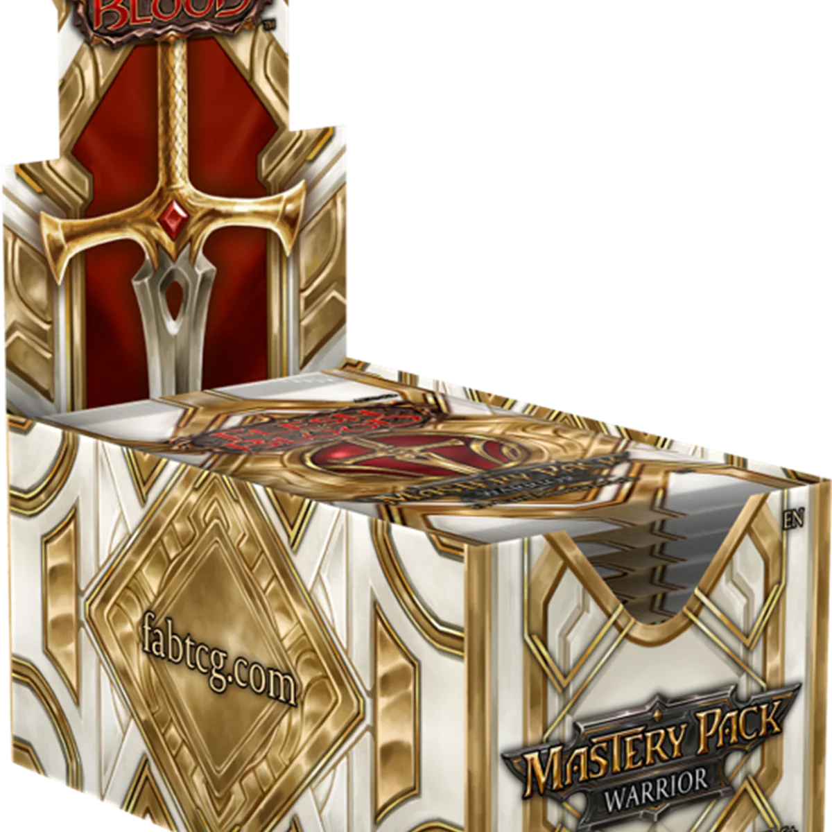 Mastery Pack: Warrior Booster Display