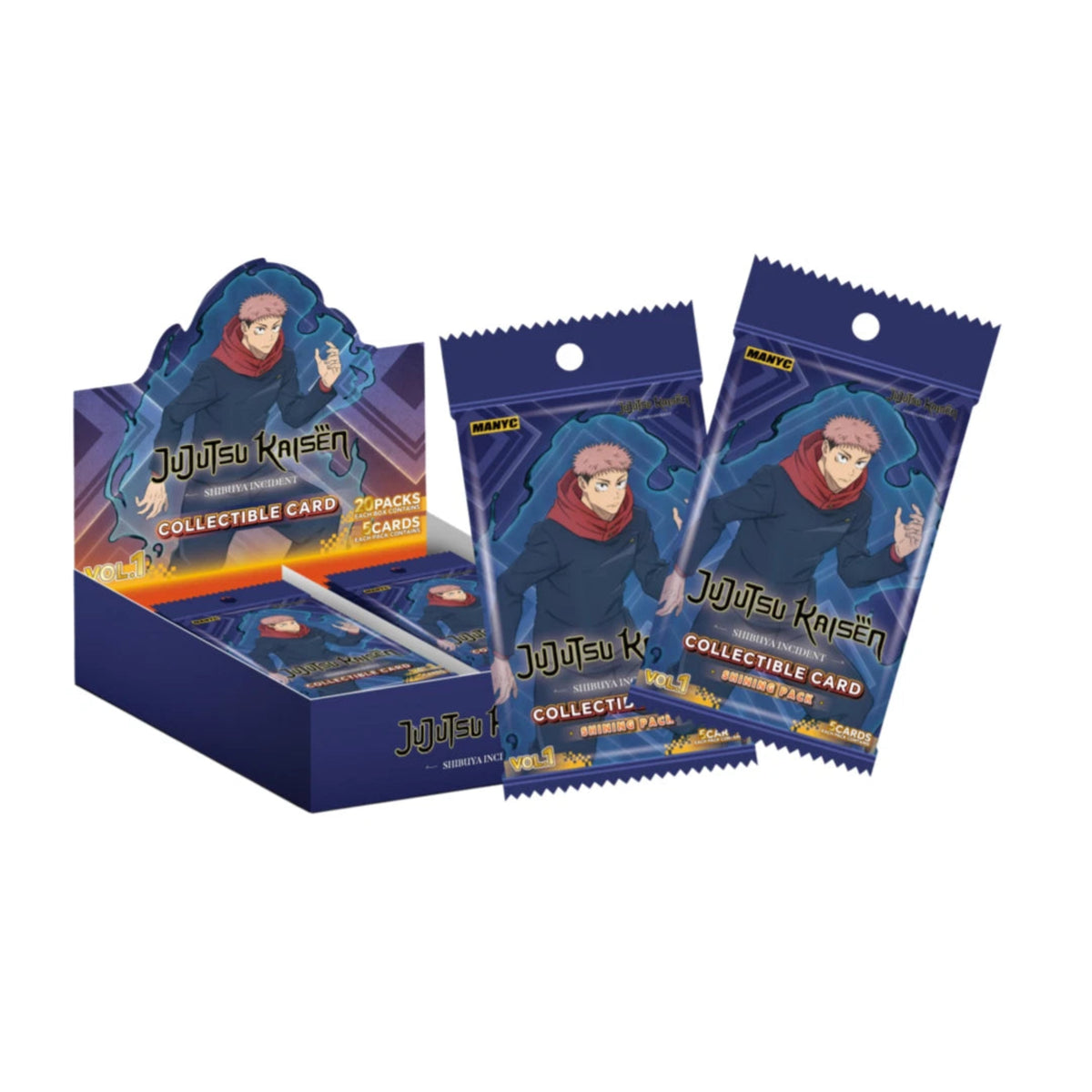 Jujutsu Kaisen Collectible Cards - Vol. 1 (Shibuya Incident) - Shining Pack
