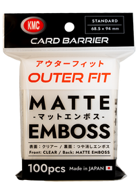 KMC Outer Fit Matte Emboss