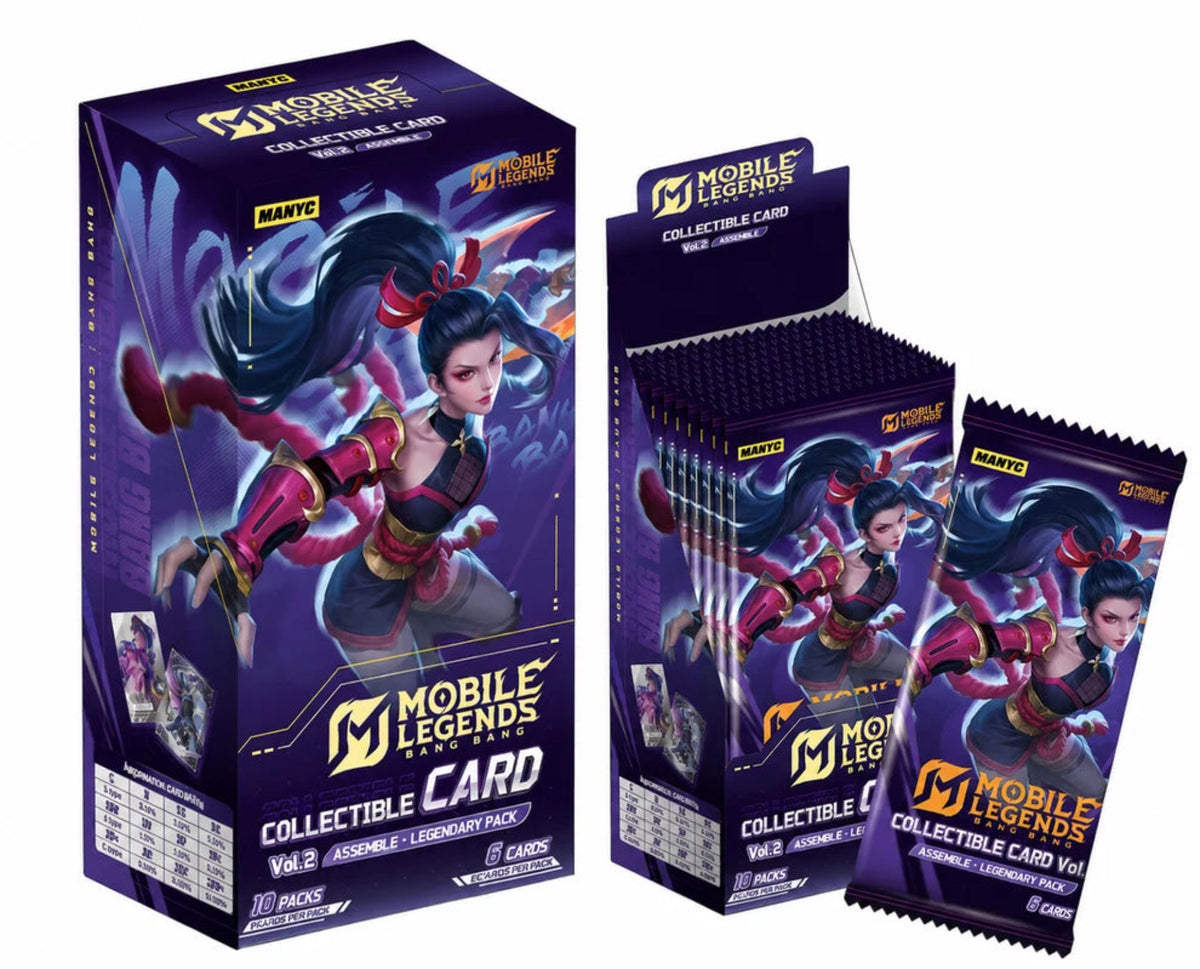 Mobile Legends Bang Bang Collectible Cards - Vol. 2 (Assemble) - Legendary Pack