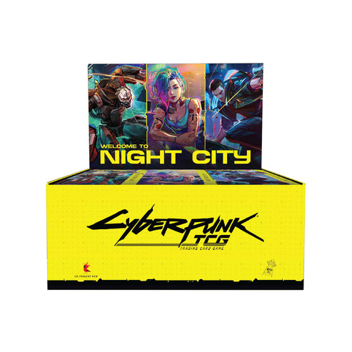 Welcome to Night City Retail Booster Display