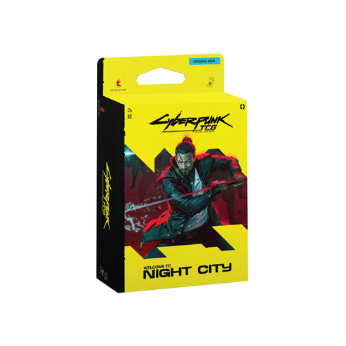 Welcome to Night City Retail Starter Deck: Embracing Power