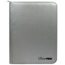 Ultra PRO 9-Pocket Zippered PRO-Binder: Silver