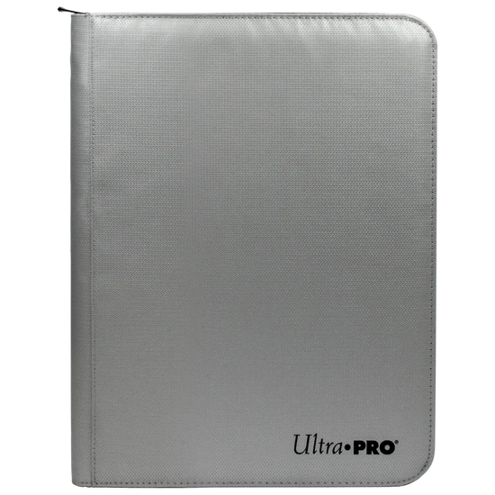 Ultra PRO 9-Pocket Zippered PRO-Binder: Silver