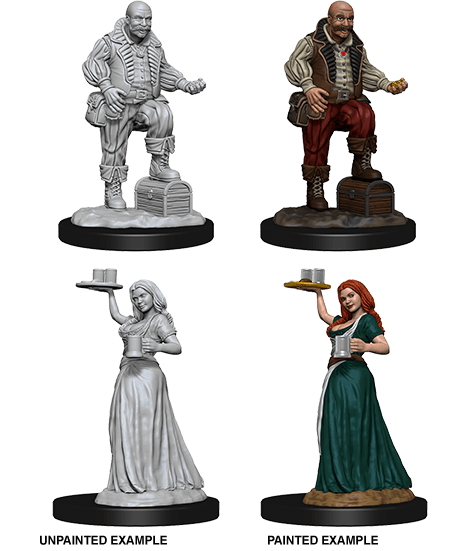 WizKids Deep Cuts Unpainted Miniatures