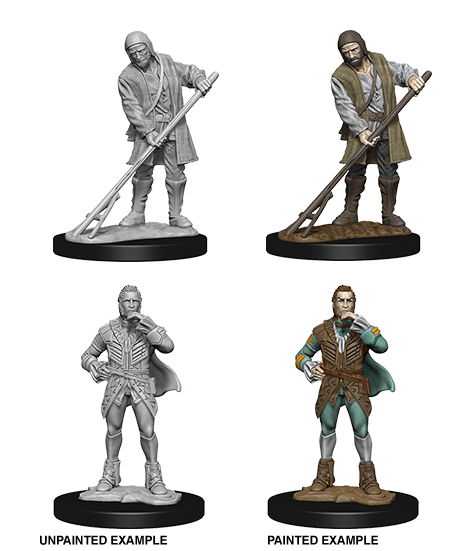 WizKids Deep Cuts Unpainted Miniatures
